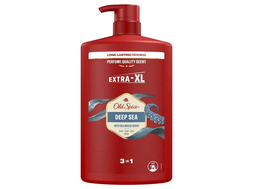 Víkendová Akce Old Spice sprchový gel 1 l Deep Sea 3v1