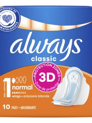 Always vložky 10 ks Classic Normal plus Časově Omezené