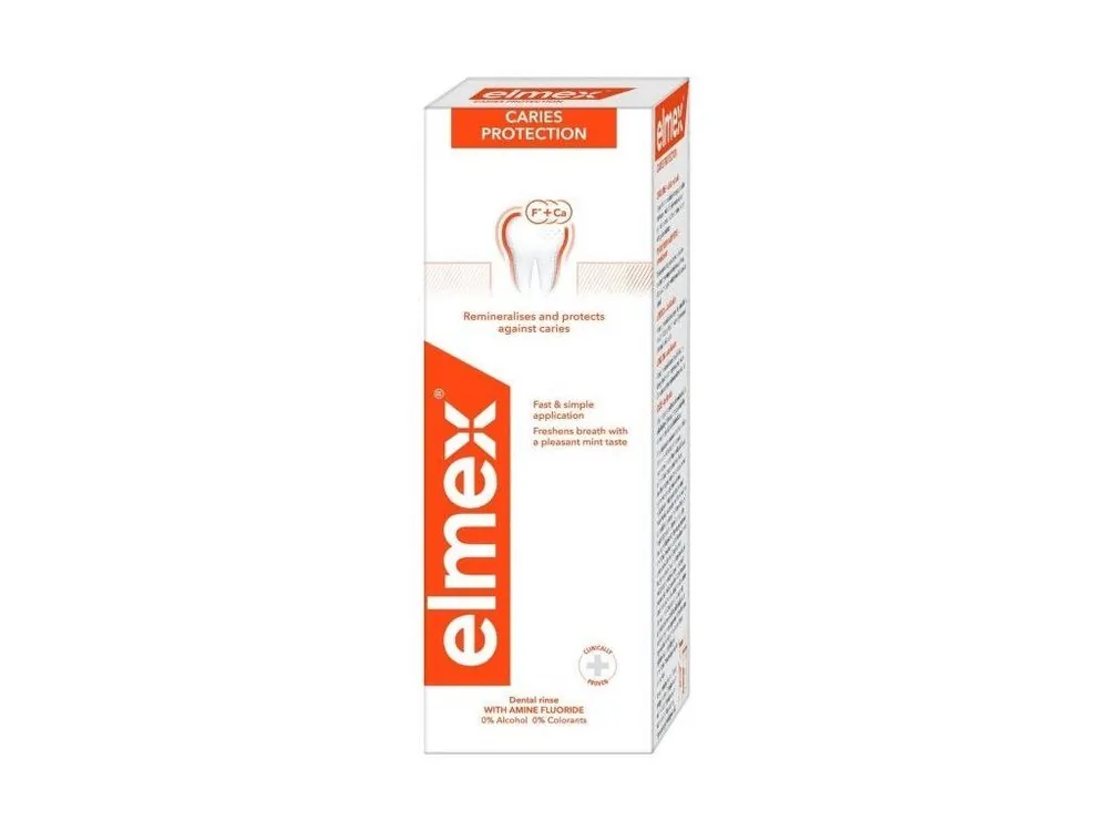 Elmex ústní voda 400 ml Caries Protection Víkendová Akce