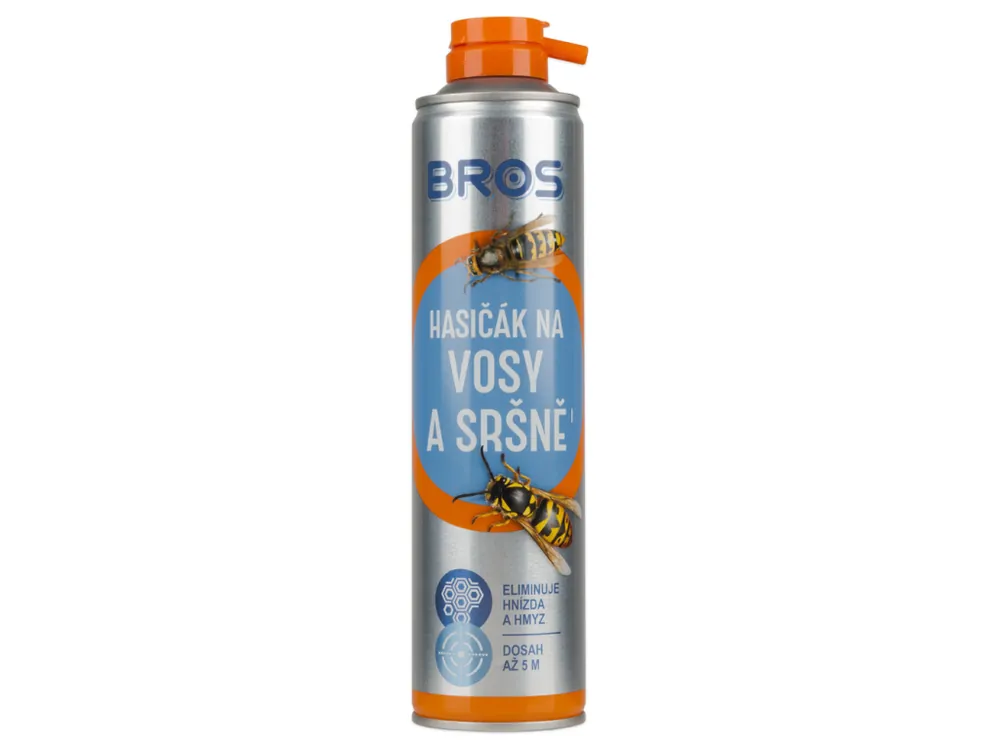 Bros sprej hasičák proti vosám a sršňům 300 ml Jen Po Omezenou Doba