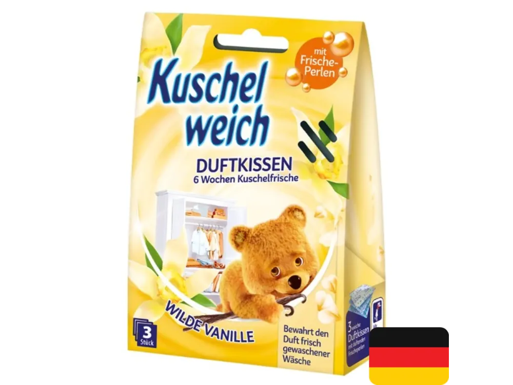 Omezená Nabídka Kuschelweich vonné sáčky do skříně 3 ks Wilde Vanille