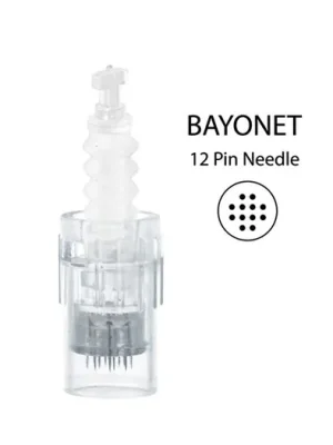 BBmessopen náhradní sterilní hlavice k Electric Microneedling Pen 12 jehel (vnitřní závit) 1 ks Víkendová Akce