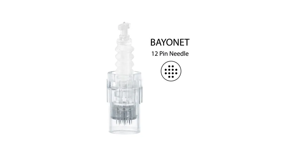 BBmessopen náhradní sterilní hlavice k Electric Microneedling Pen 12 jehel (vnitřní závit) 1 ks Víkendová Akce