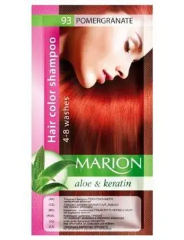 Cenový Hit MARION Hair Color Shampoo 93 Pomegranate - barevný tónovací šampon 40ml - granátově červená