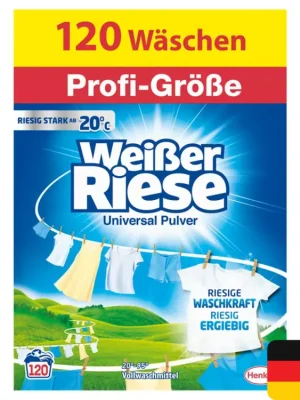 Super Cena Weisser Riese prací prášek 120 dávek Universal 6 kg