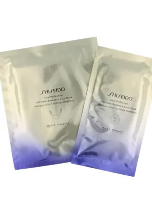 Odeslání Ihned Shiseido Vital Perfection Liftdefine Radiance Face Mask 6 x 2 ks