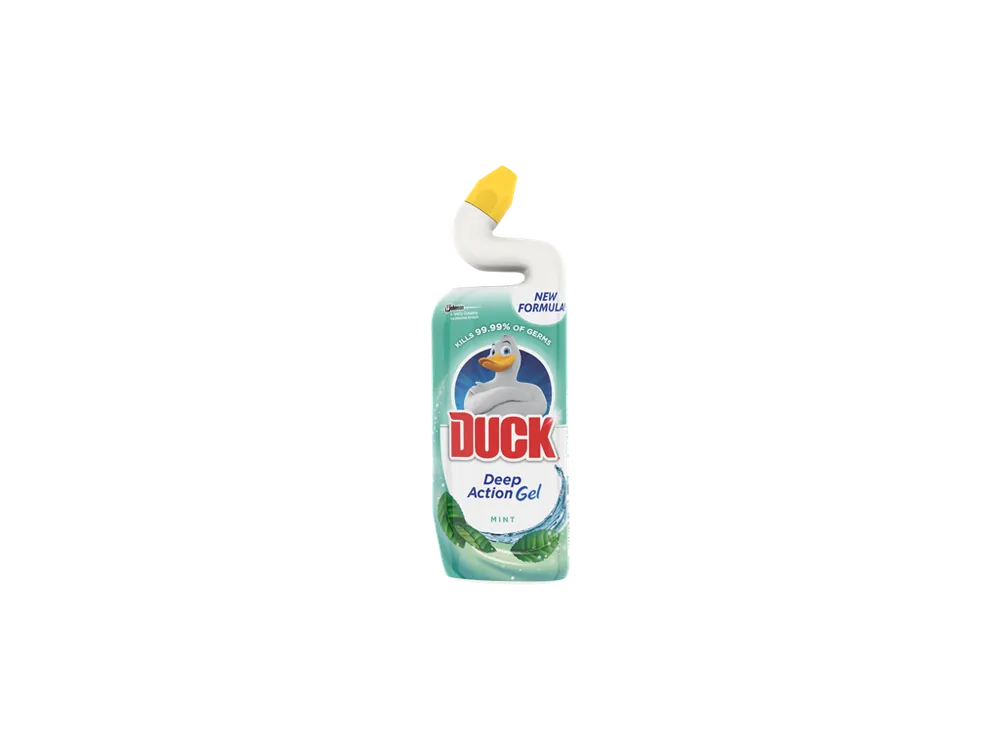 Duck WC čistič Deep Action gel 750 ml Mint Zlevněný