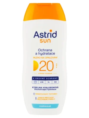 Omezená Nabídka Astrid SUN mléko na opalování SPF20 200 ml