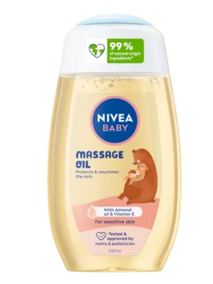 Nivea Baby olej masážní 200 ml Cenově Výhodný