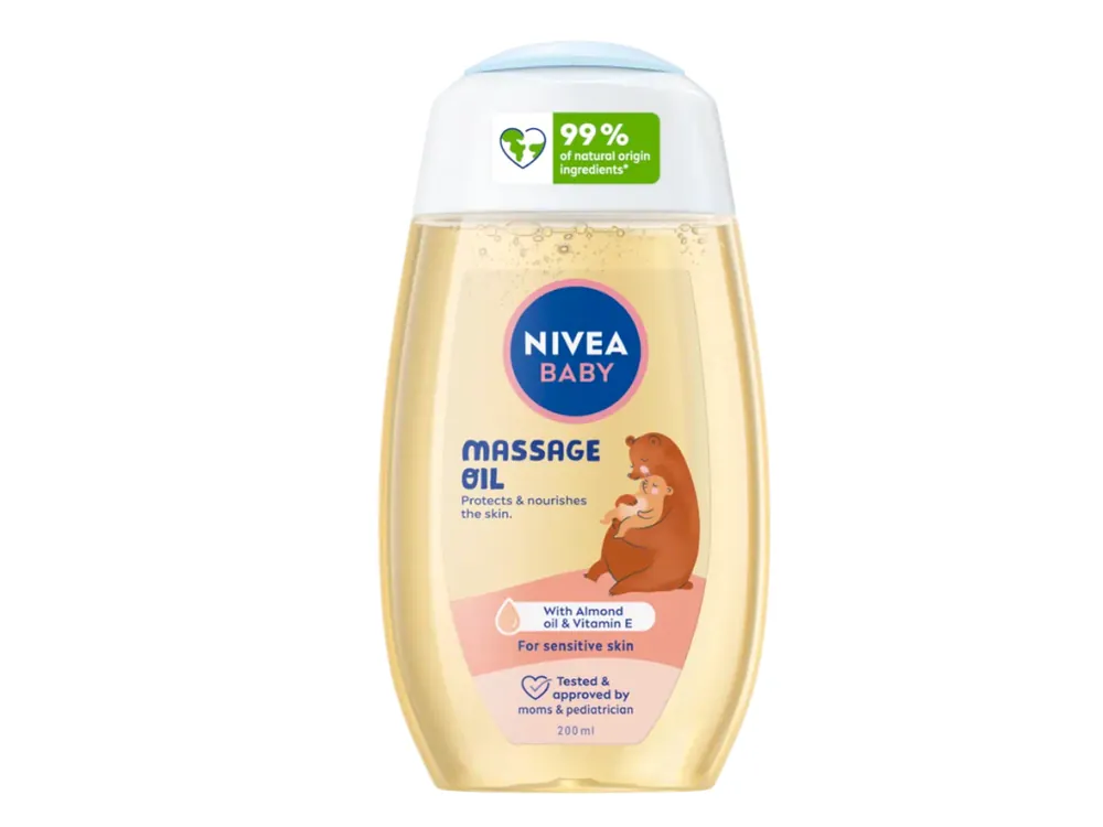 Nivea Baby olej masážní 200 ml Cenově Výhodný