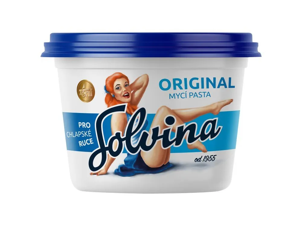 Bezpečná Platba Solvina Original účinná mycí pasta pro chlapské ruce 450 g