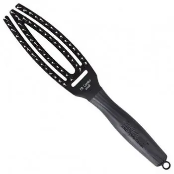 Nejlepší Cena OLIVIA GARDEN FB1PC-CS Fingerbrush Combo Small Black - Profesionální kartáč s kančími štětinami