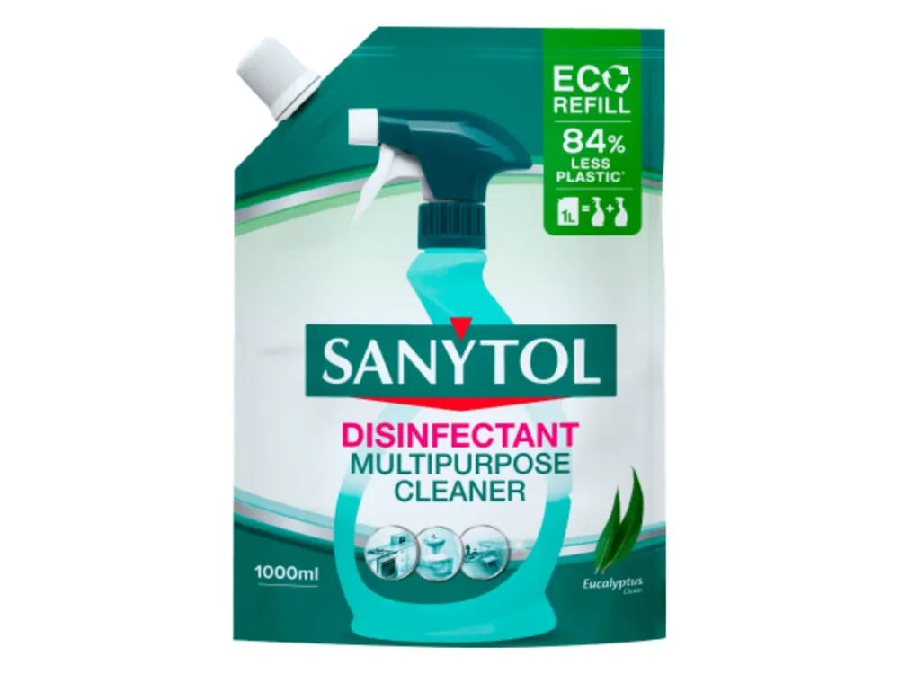 Ověřený Sanytol univerzální čistič náplň 1000 ml Dezinfekce - Eucalyptus