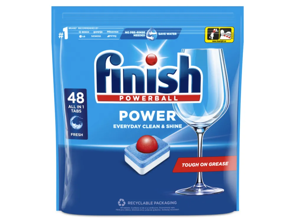 Finish tablety do myčky 48 ks Powerball All in 1 Fresh Expresní Doručení