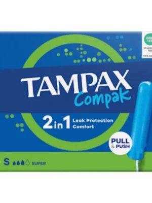 Tampax Compak tampony s aplikátorem 16 ks Super Originální