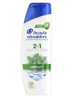 Nízká Cena Head & Shoulders šampon 400 ml Menthol Fresh 2v1