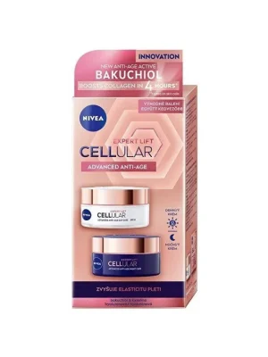 Nízká Cena Nivea Duo denní + noční krém 2x50 ml Hyaluron Cellular Filler Elasticity