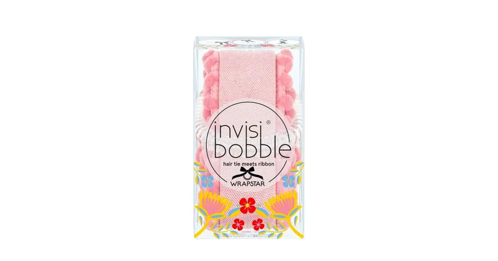 Originální Invisibobble WRAPSTAR Flores & Bloom gumička do vlasů se stuhou Ami & Co