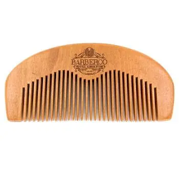 Kup Teď BARBERCO Dřevěný hřeben pro úpravu knírků a vousů - 10,8cm