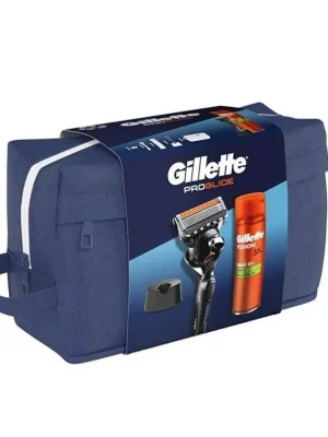 Gillette dárková sada Proglide (strojek Fusion5 Proglide + gel 200 ml) Originální