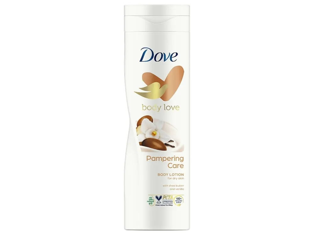 Dove tělové mléko 400 ml Pampering Care Bambucké máslo & Vanilka Odeslání Ihned