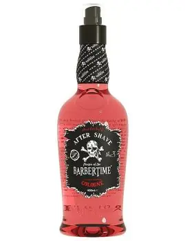 BARBERTIME After Shave Cologne Thunderbolt 400ml - kolínská voda po holení Horká Nabídka