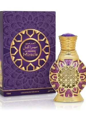 Sleva Al Haramain Miracle parfémovaný olej 15 ml UNISEX