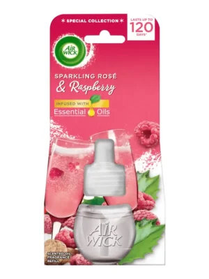 Air Wick Electric náplň 19 ml Essential Oils Sparkling Rosé & Raspberry Nízká Cena