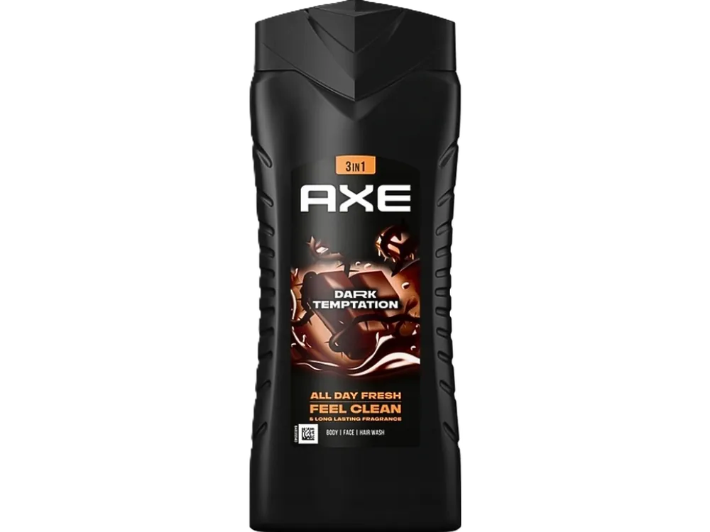 Cenová Bomba Axe sprchový gel 400 ml Dark Temptation 3v1