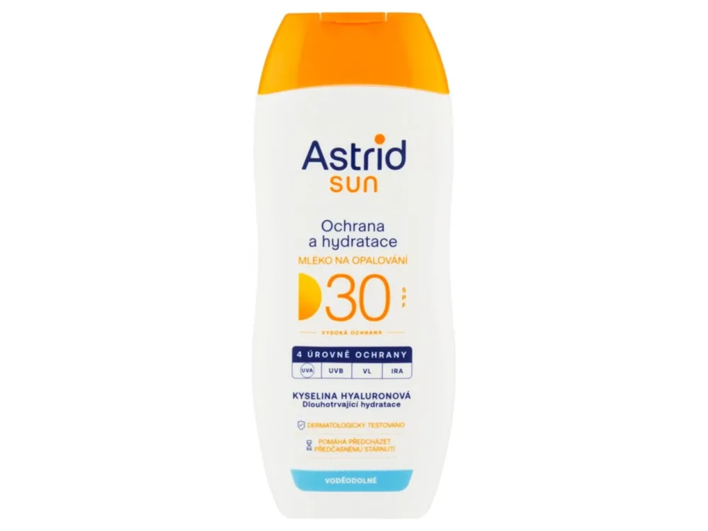 Akční Cena Astrid SUN mléko na opalování SPF30 200 ml