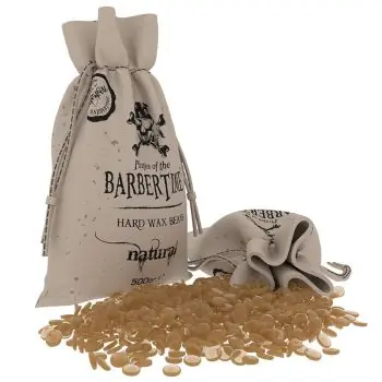 Koupit Online BARBERTIME Hard Wax Beans Natural 500g - depilační vosková zrnka