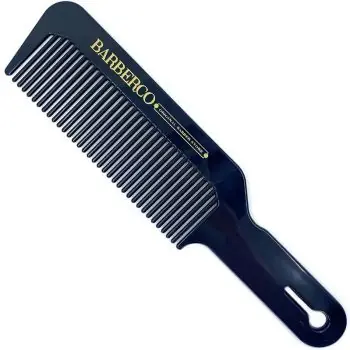 BARBERCO Clipper Comb Black - černý hřeben s ručkou na střihání vlasů Výprodej