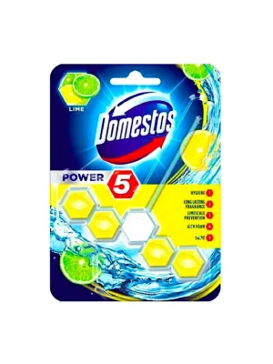 Domestos WC blok 55 g Power 5 Lime Horká Nabídka
