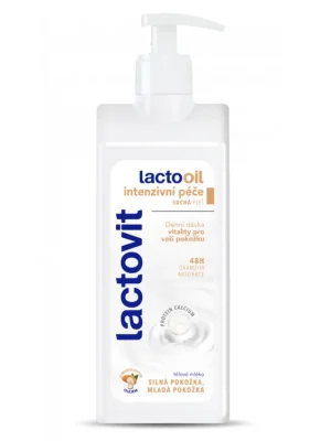 Lactovit tělové mléko 400 ml Lactooil Intenzivní péče Autentický