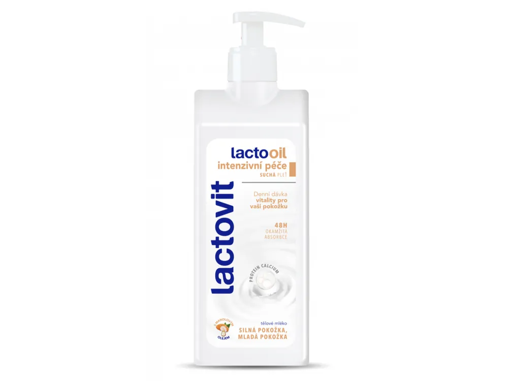 Lactovit tělové mléko 400 ml Lactooil Intenzivní péče Autentický
