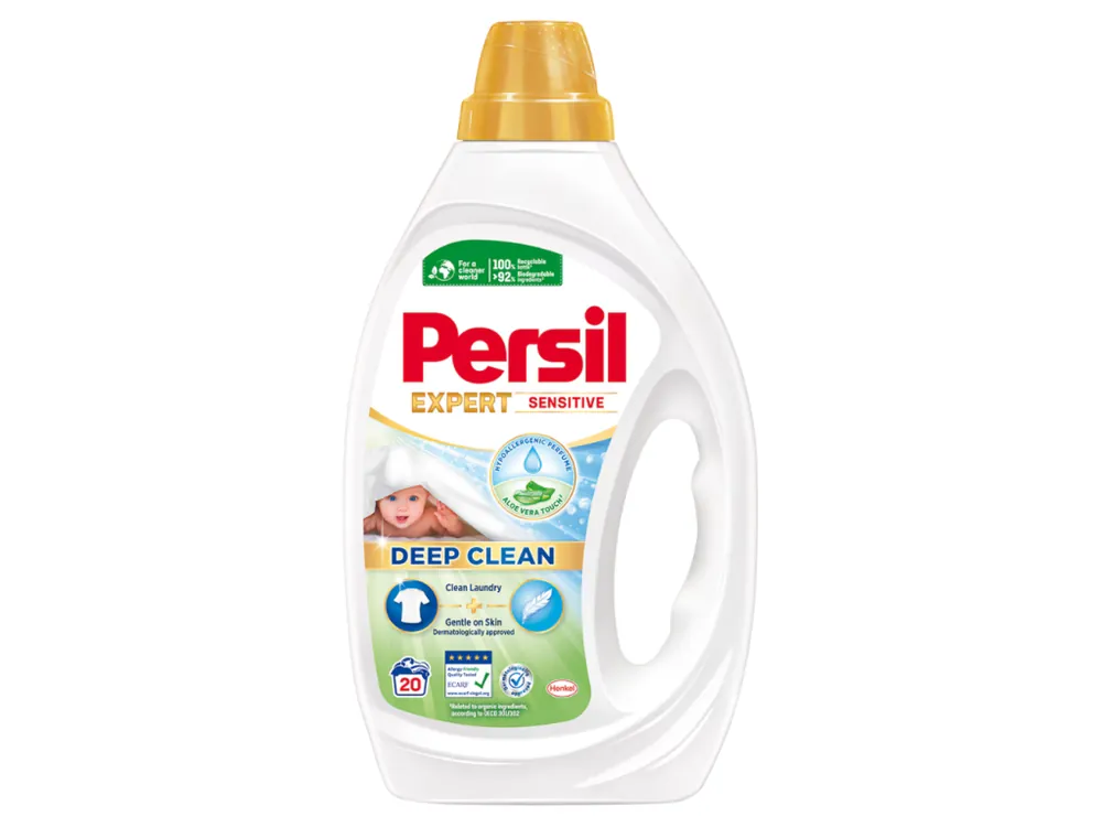 Autentický Persil prací gel 20 dávek Sensitive 0,9 l
