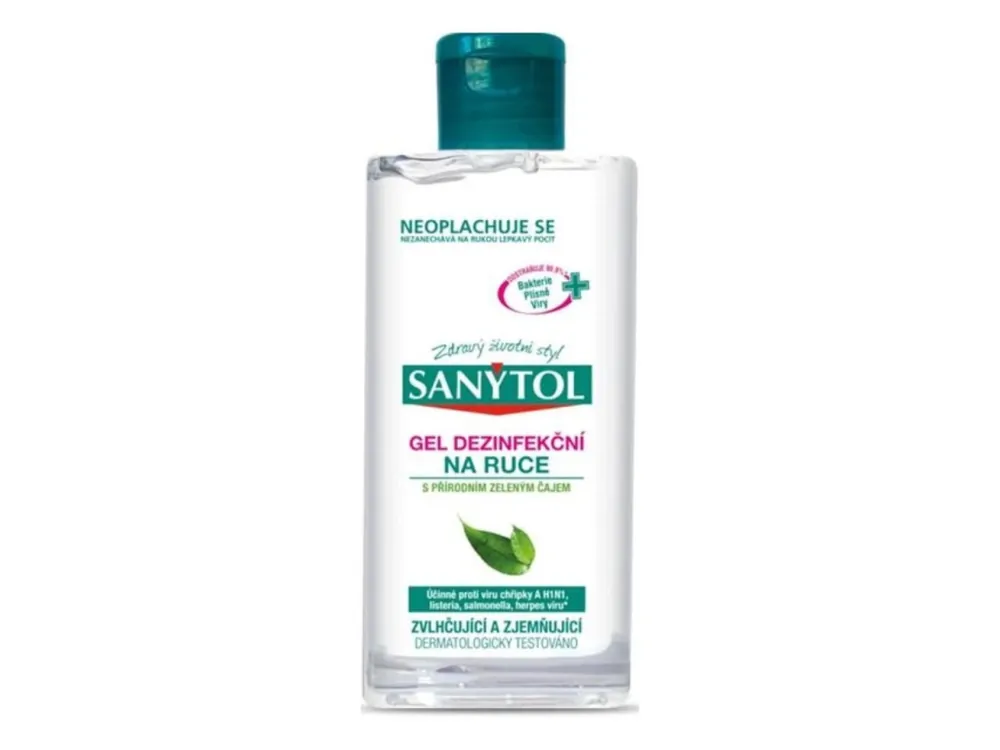 Pouze Dnes Sanytol dezinfekční gel na ruce 75 ml