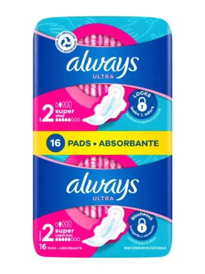 Vysoce Kvalitní Always vložky 16 ks Ultra Super plus