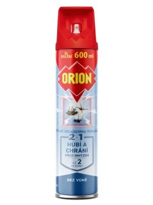 Výhodná Nabídka Orion sprej proti létajícímu hmyzu 600 ml Bez vůně