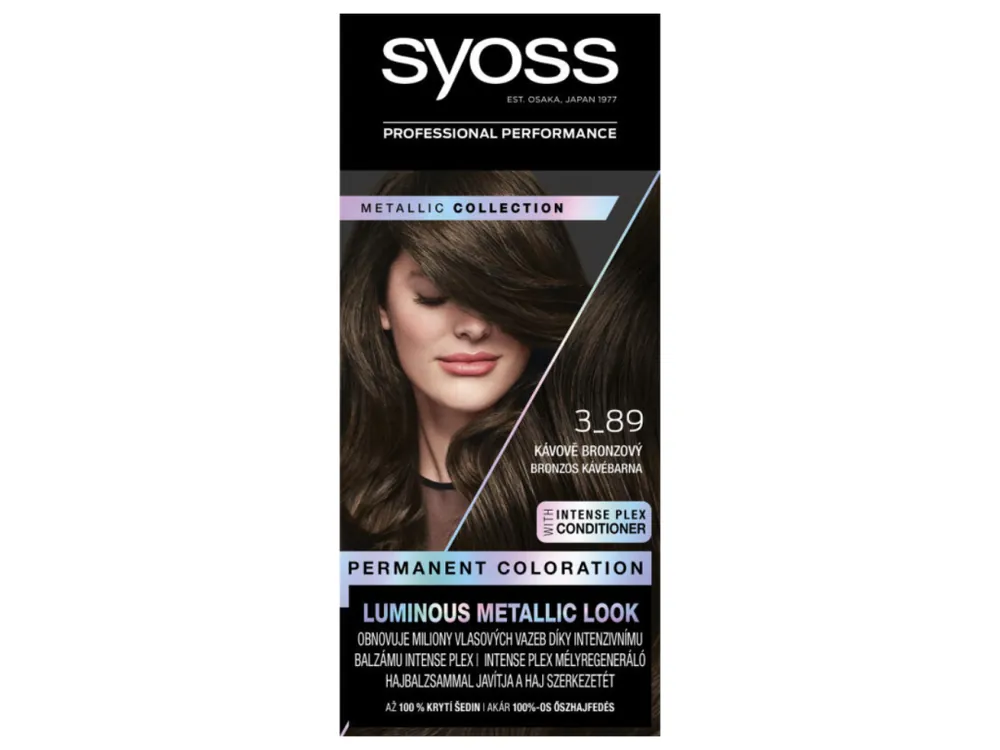 Syoss barva na vlasy Professional Performance 3-89 Kávově bronzový Poslední Šance