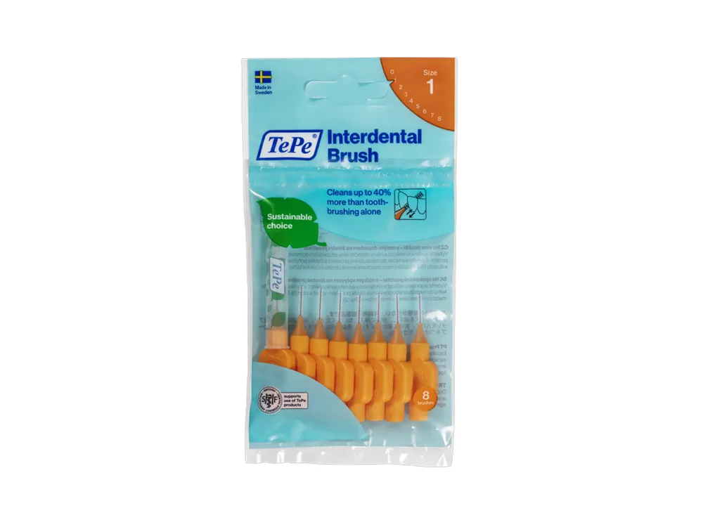 TePe mezizubní kartáčky 0,45 mm 8 ks Original č.1 Značkový
