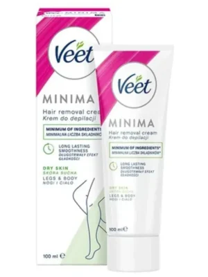 Veet depilační krém 100 ml Minima pro suchou pokožku Jen Po Omezenou Doba