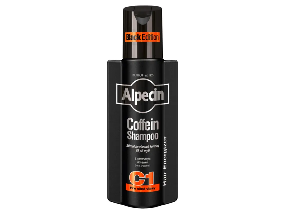 Alpecin šampon 250 ml Coffein C1 Black edition Zlevněný
