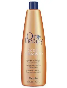 FANOLA Oro Therapy 24K Gold Shampoo Illuminante 1000ml - šampon s arganovým olejem Nízká Cena