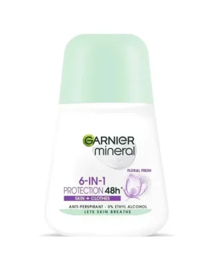 Garnier roll-on 50 ml 6-in-1 Protection Floral Fresh Nová Kolekce