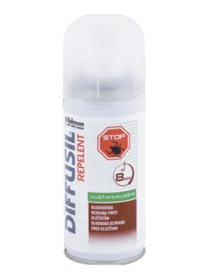 Diffusil repelent 100 ml Proti Klíšťatům rychleschnoucí sprej (EXP 2/26) Bezpečná Platba