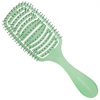 Ověřený OLIVIA GARDEN Pride iDetangle Medium Green - Rozčesávací kartáč na vlasy