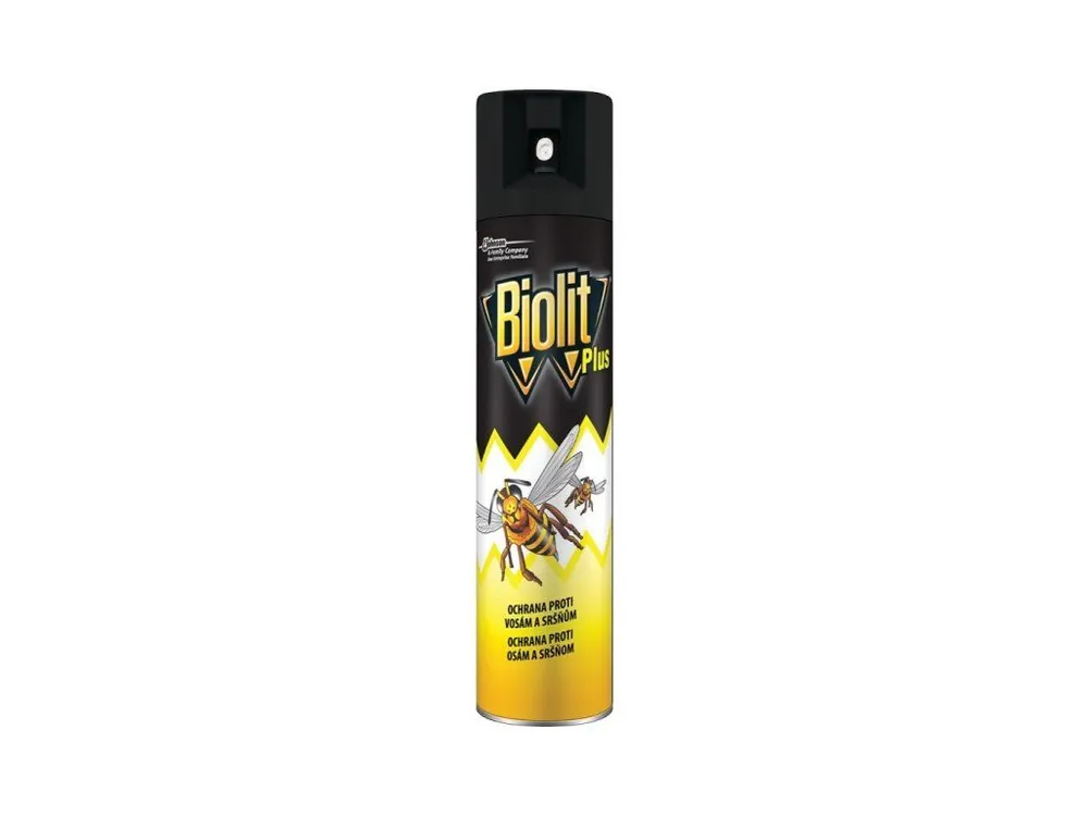 Akce Biolit Plus 400 ml ochrana proti vosám a sršňům