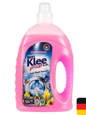 Cenová Bomba Klee prací gel 123 dávek Color 4,305 l