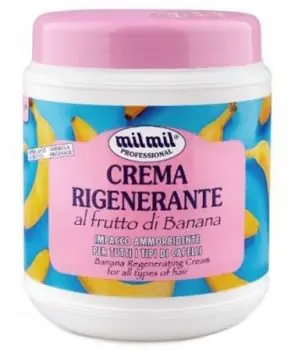 MIL MIL Banana Regenerační krém na vlasy banán 1000ml Akce